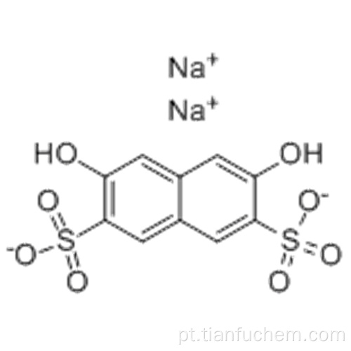 Dissódio 3,6-di-hidroxinaftaleno-2,7-dissulfonato CAS 7153-21-1